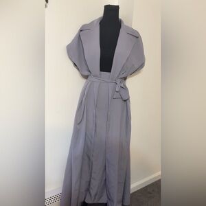 Elegant Gray Women's Dress